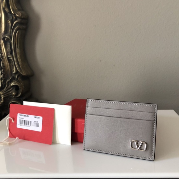 NIB VALENTINO GARAVANI Vlogo Card Holder - Picture 5 of 12